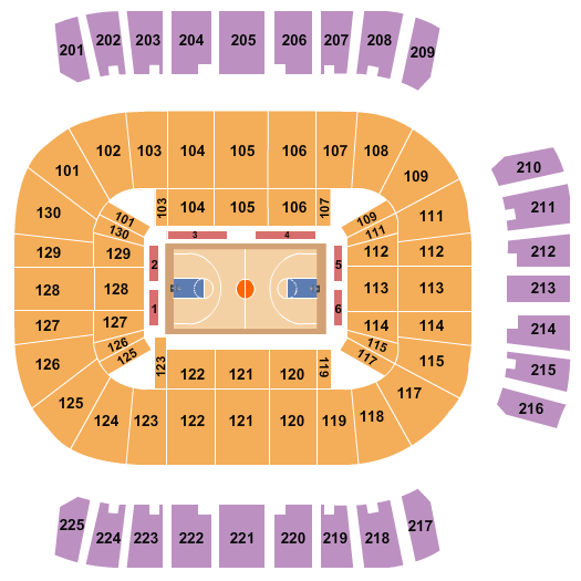 Reed Arena Texas A&M Seating Chart